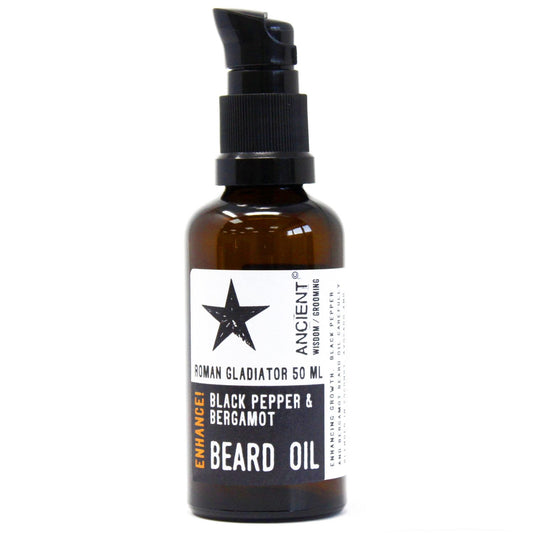 Skäggolja - Romersk Gladiator - Förbättra 50ml