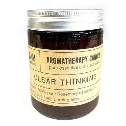 Aromaterapiljus i Sojavax 200g – Clear Thinking