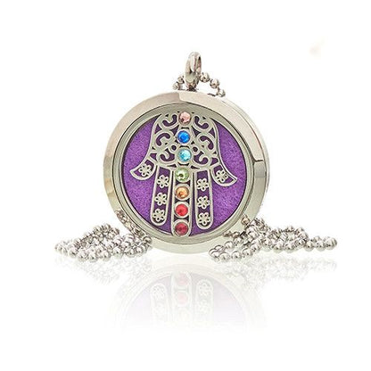 Aromaterapi Halsband – Hamsa Chakra – 30 mm
