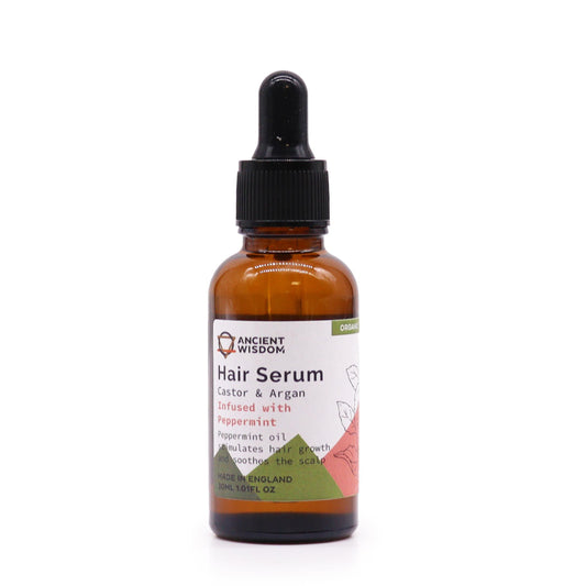 Ekologiskt Hårserum 30ml – Peppermint