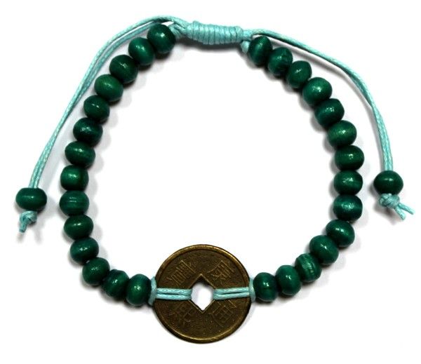 Good Luck Feng-Shui Bracelets - Grön