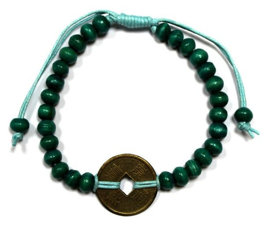 Good Luck Feng-Shui Bracelets - Grön