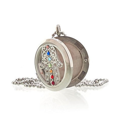 Aromaterapi Halsband – Hamsa Chakra – 30 mm