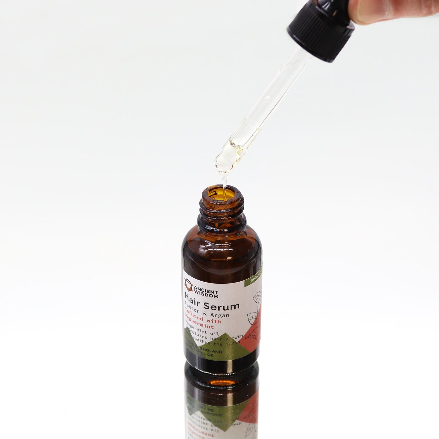 Ekologiskt Hårserum 30ml – Peppermint