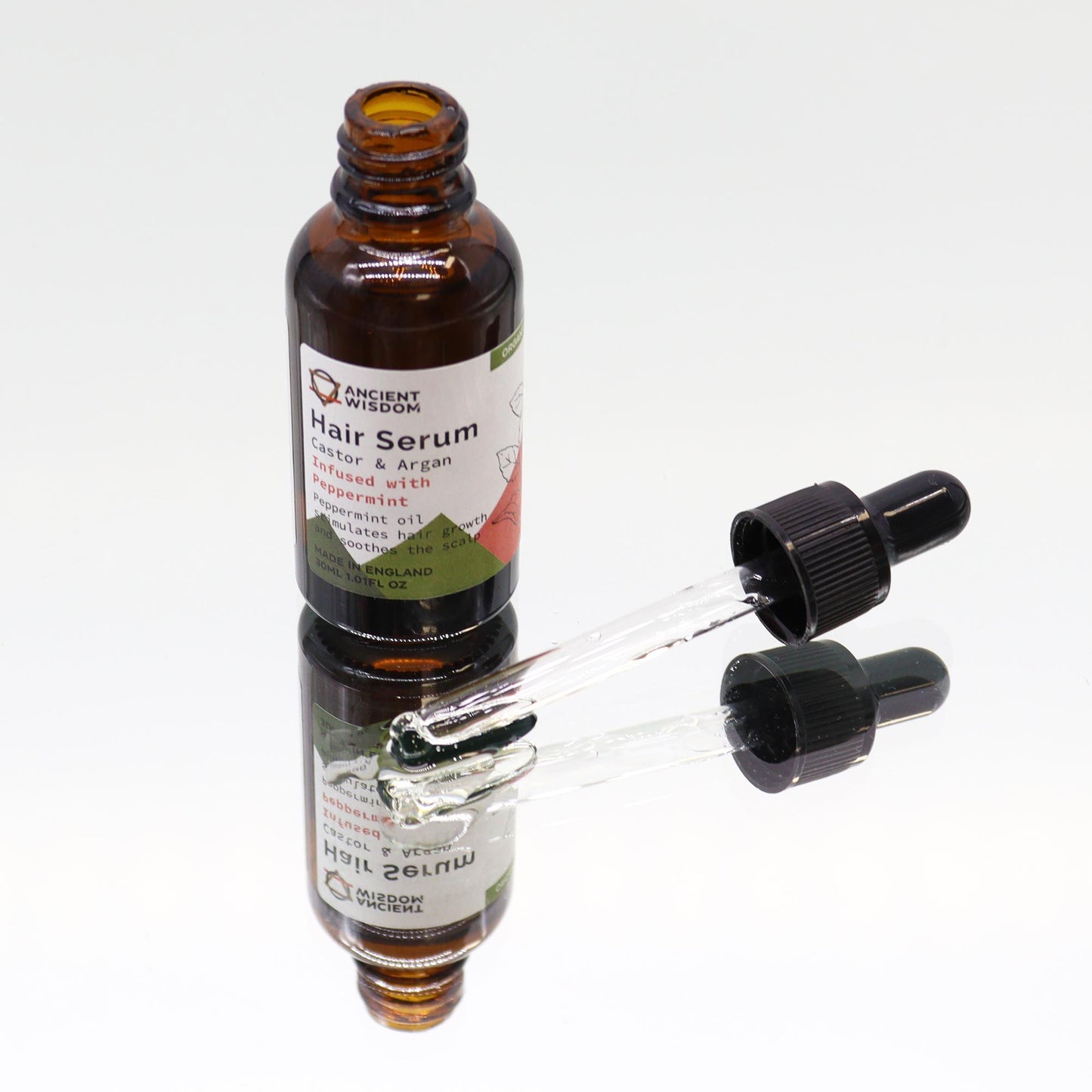 Ekologiskt Hårserum 30ml – Peppermint