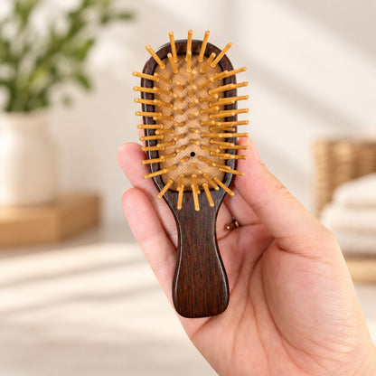 PAW Grooming Tools - Mini Brush & Massage - Bamboo Pins