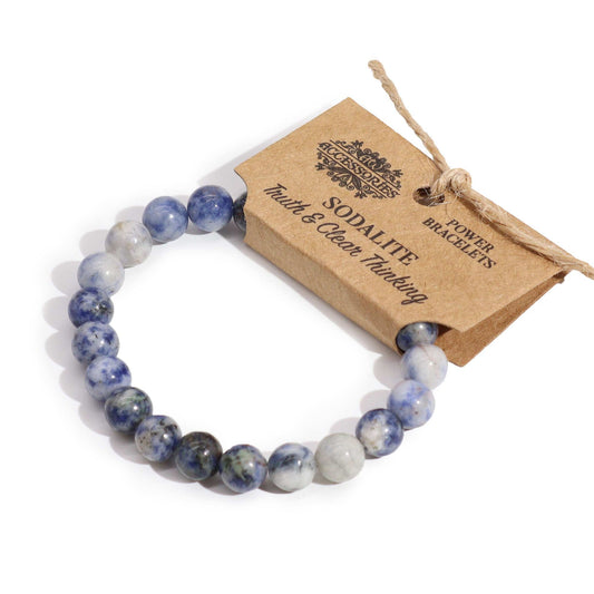 Kraftarmband i sodalit – intuition, visdom & inre harmoni 💙