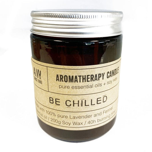 Aromaterapiljus i Sojavax 200g – Be Chilled